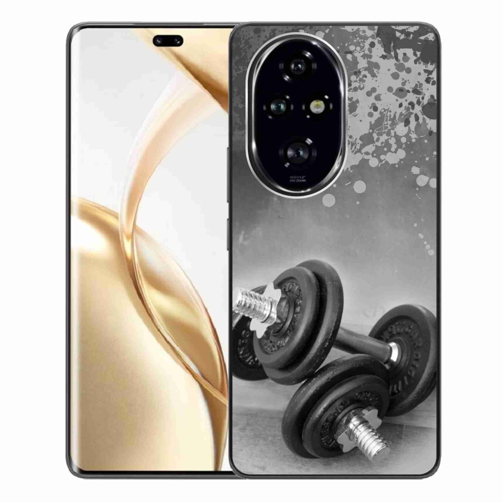 Gélový kryt mmCase na Honor 200 Pro 5G - činky 1