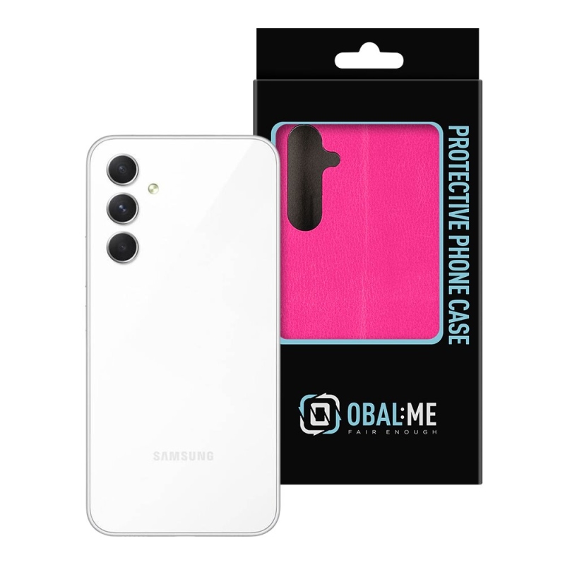 OBAL:ME Book Puzdro pre Samsung Galaxy A54 5G Rose Red