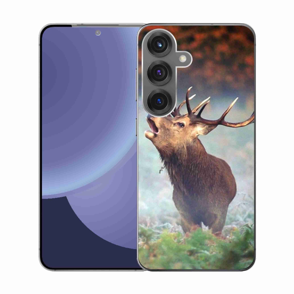 Gélový kryt mmCase na Samsung Galaxy S25 - jeleň 2