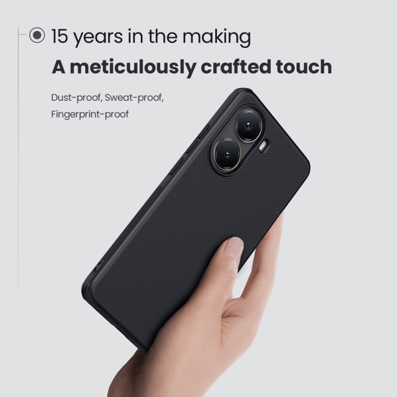 Nillkin Super Frosted PRO Magnetic Zadný Kryt pre Poco X7 Pro 5G Black