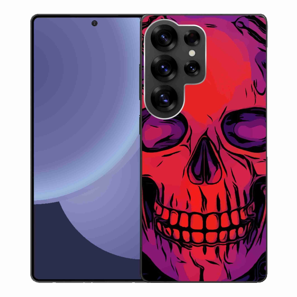Gélový kryt mmCase na Samsung Galaxy S25 Ultra - lebka
