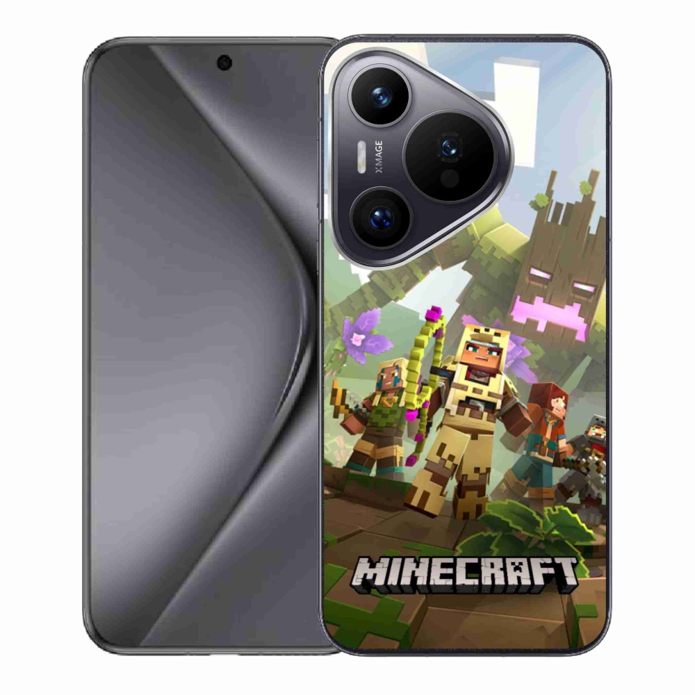 Gélový kryt mmCase na Huawei Pura 70 - minecraft 1