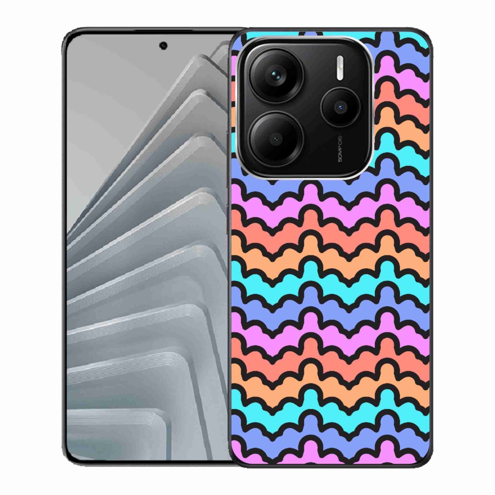 Gélový kryt mmCase na Xiaomi Redmi Note 14 5G - abstraktný motiv 30