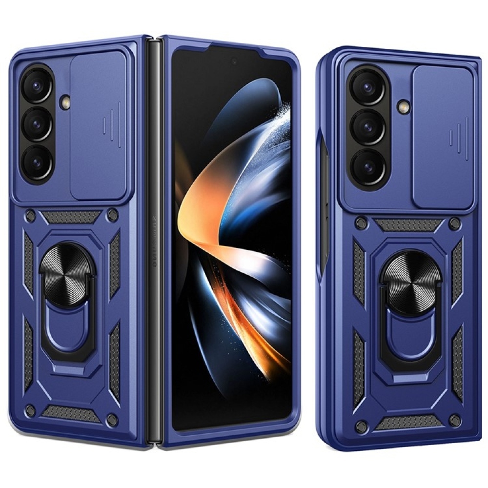 Slide odolný kryt na Samsung Galaxy Z Fold7 5G - modrý