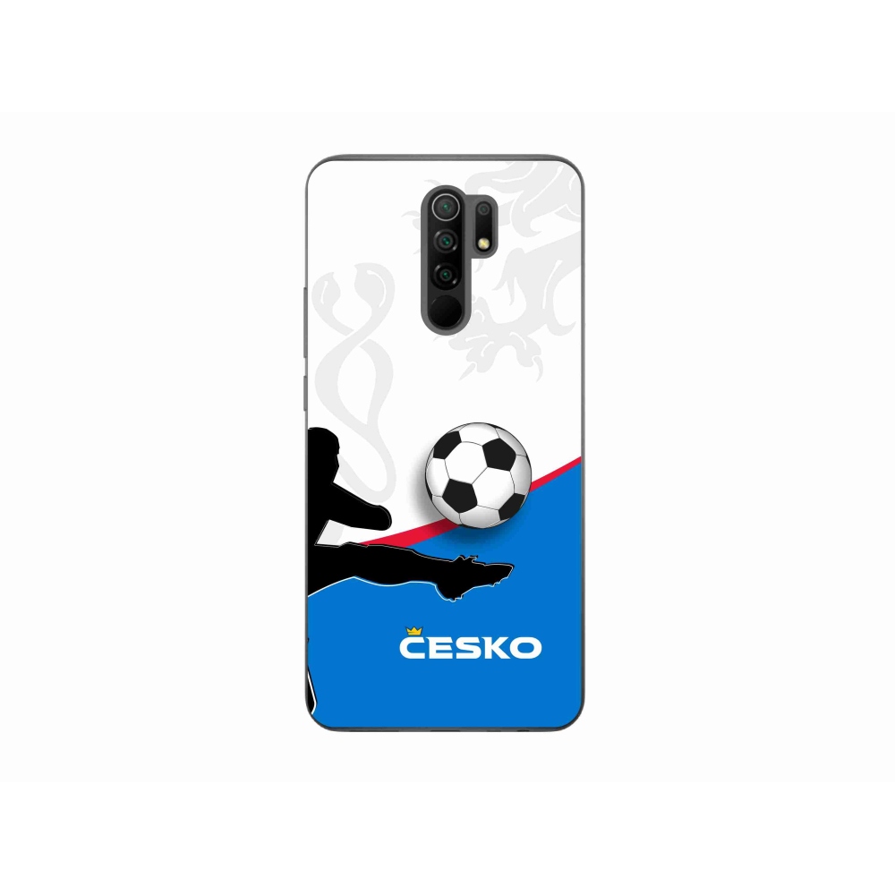 Gélový kryt mmCase na Xiaomi Redmi 9 - futbal Česko 3