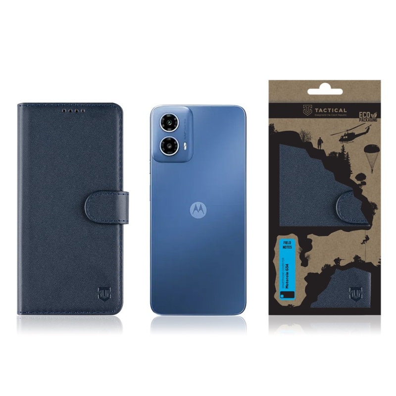 Tactical Field Notes pre Motorola G34 Blue