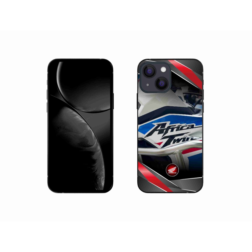 Gélový kryt mmCase na iPhone 13 mini 5.4 - motorka honda