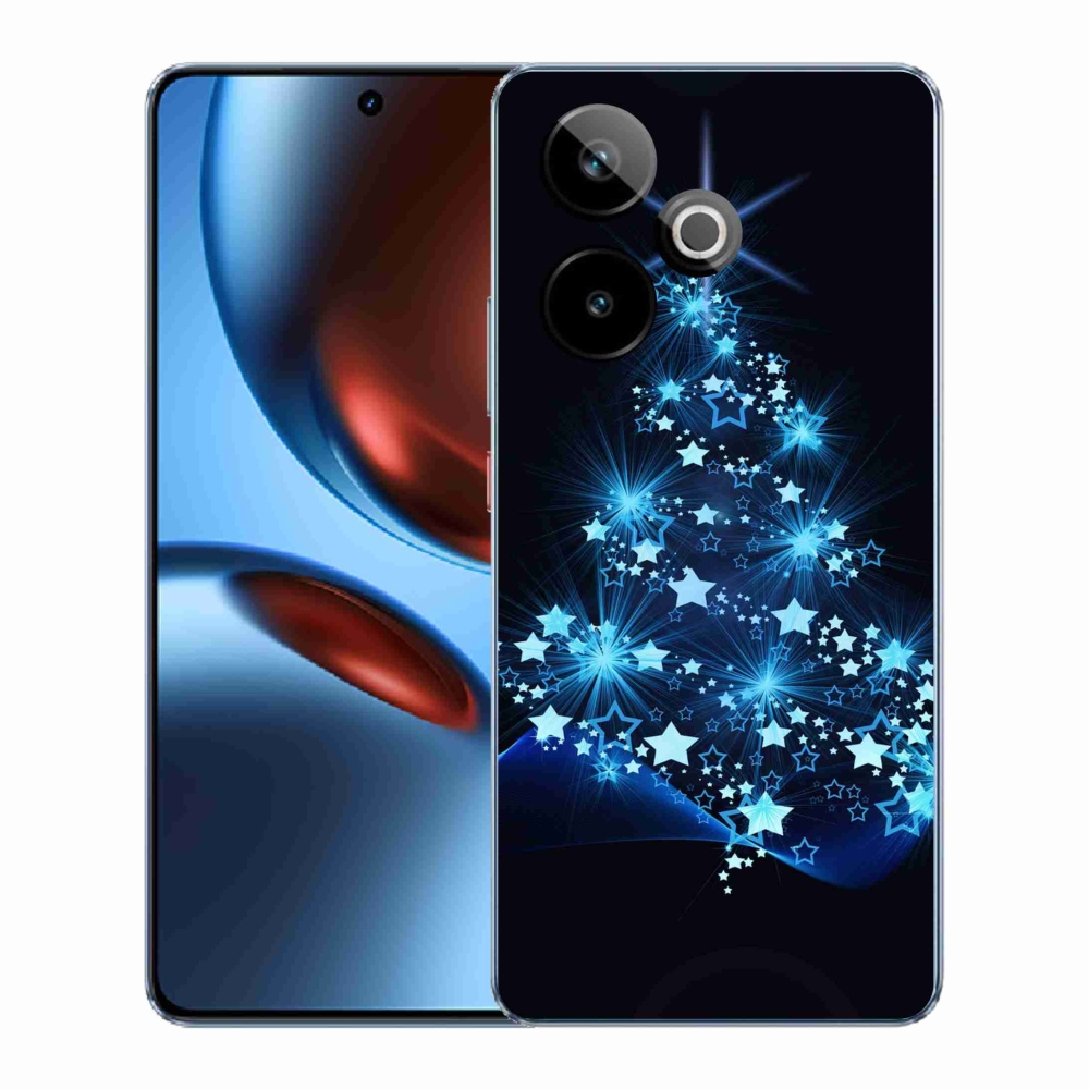 Gélový kryt mmCase na Realme GT 7 5G/GT 7T 5G - vianočný stromček