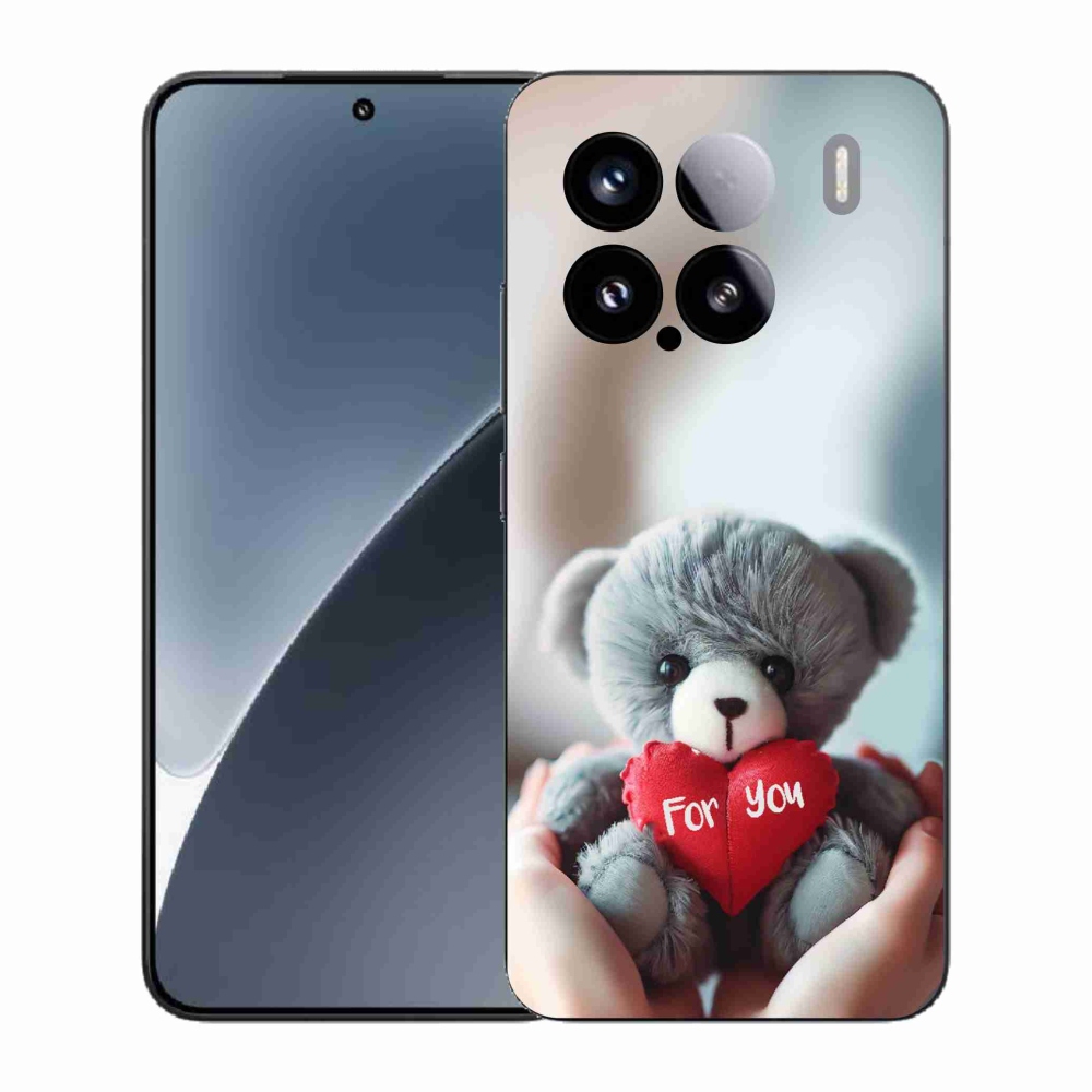 Gélový kryt mmCase na Xiaomi 15 - medvedík pre zamilovaných