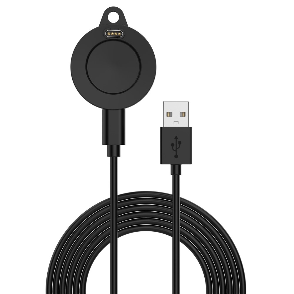 USB-A nabíjací kábel Pro Garmin Forerunner 570 42mm / 47mm 1m - čierny