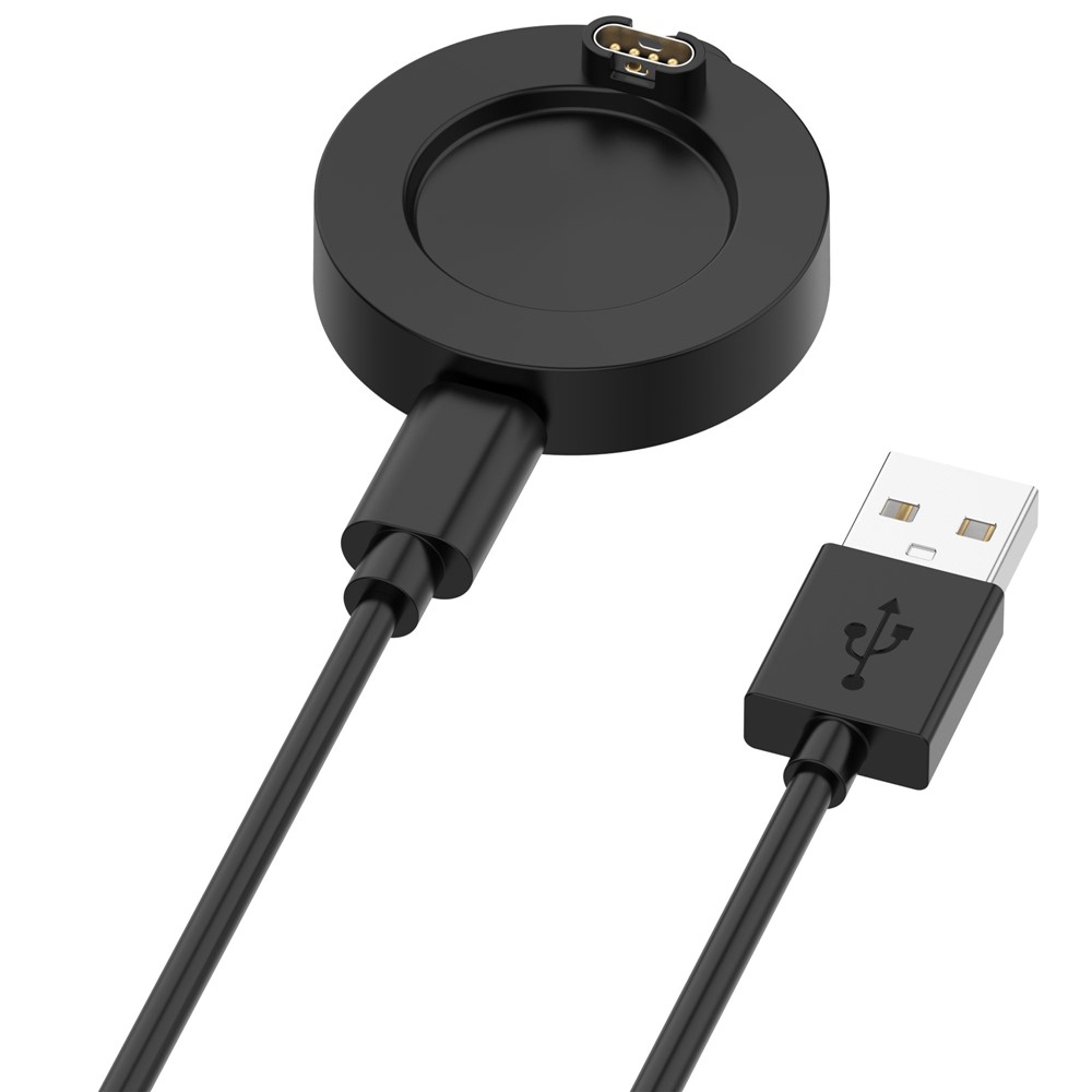 USB-A nabíjací kábel Pro Garmin Forerunner 570 42mm / 47mm 1m - čierny