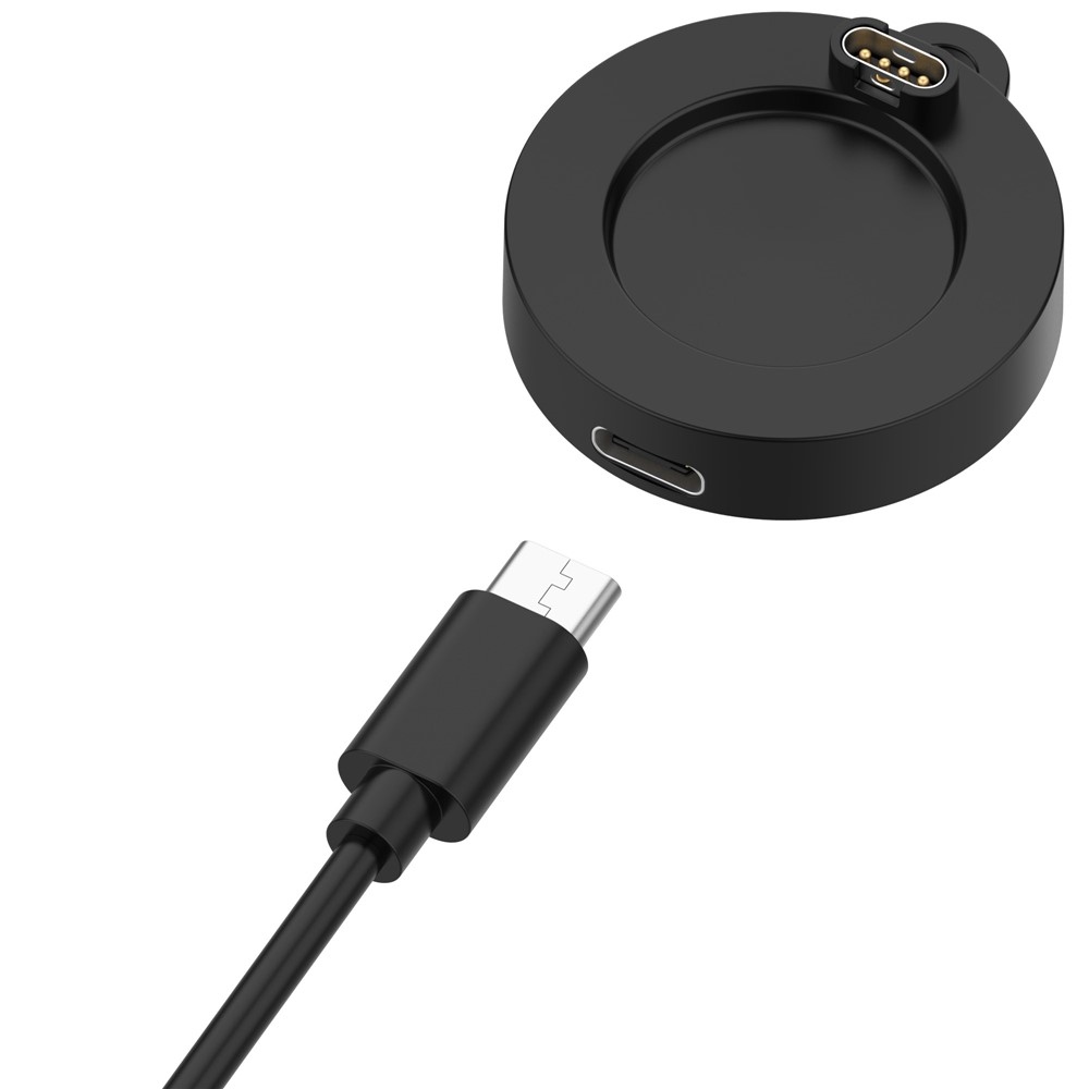 USB-A nabíjací kábel Pro Garmin Forerunner 570 42mm / 47mm 1m - čierny
