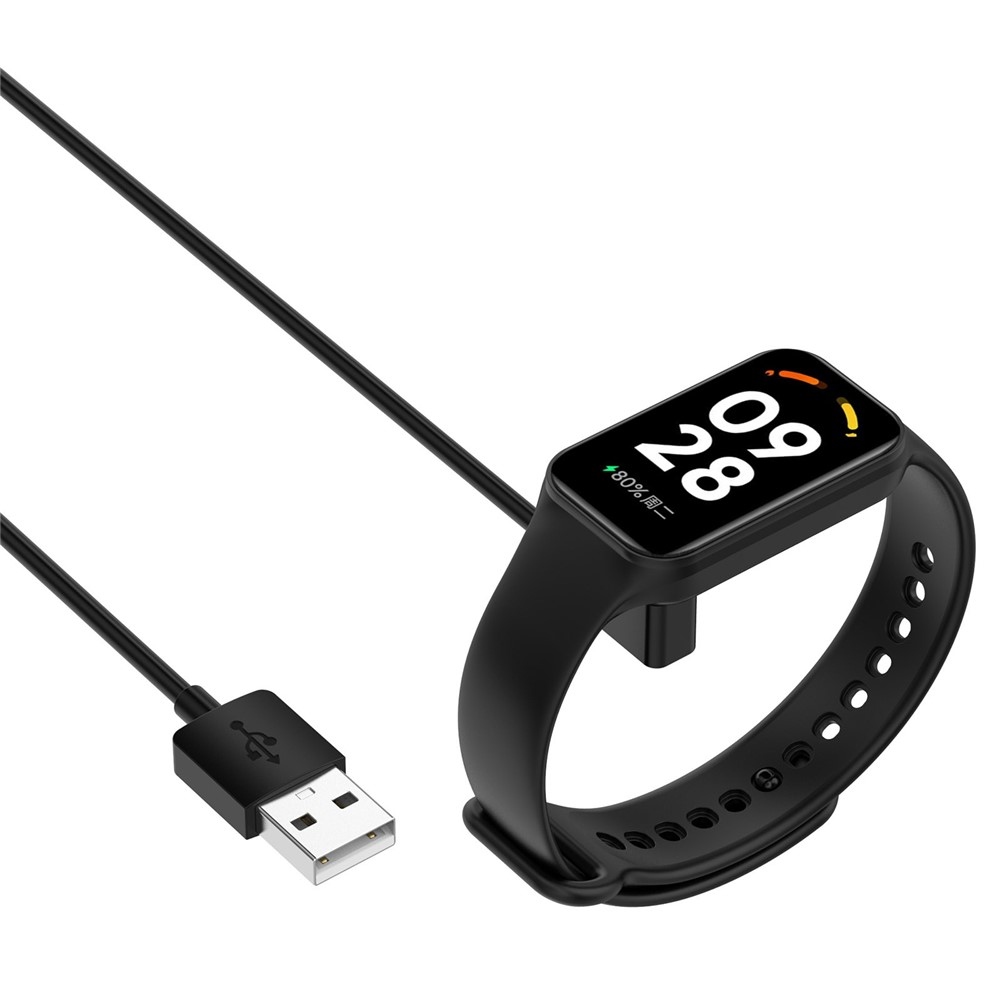 USB-A nabíjací kábel Pro Xiaomi Smart Band 8 Pro - čierny