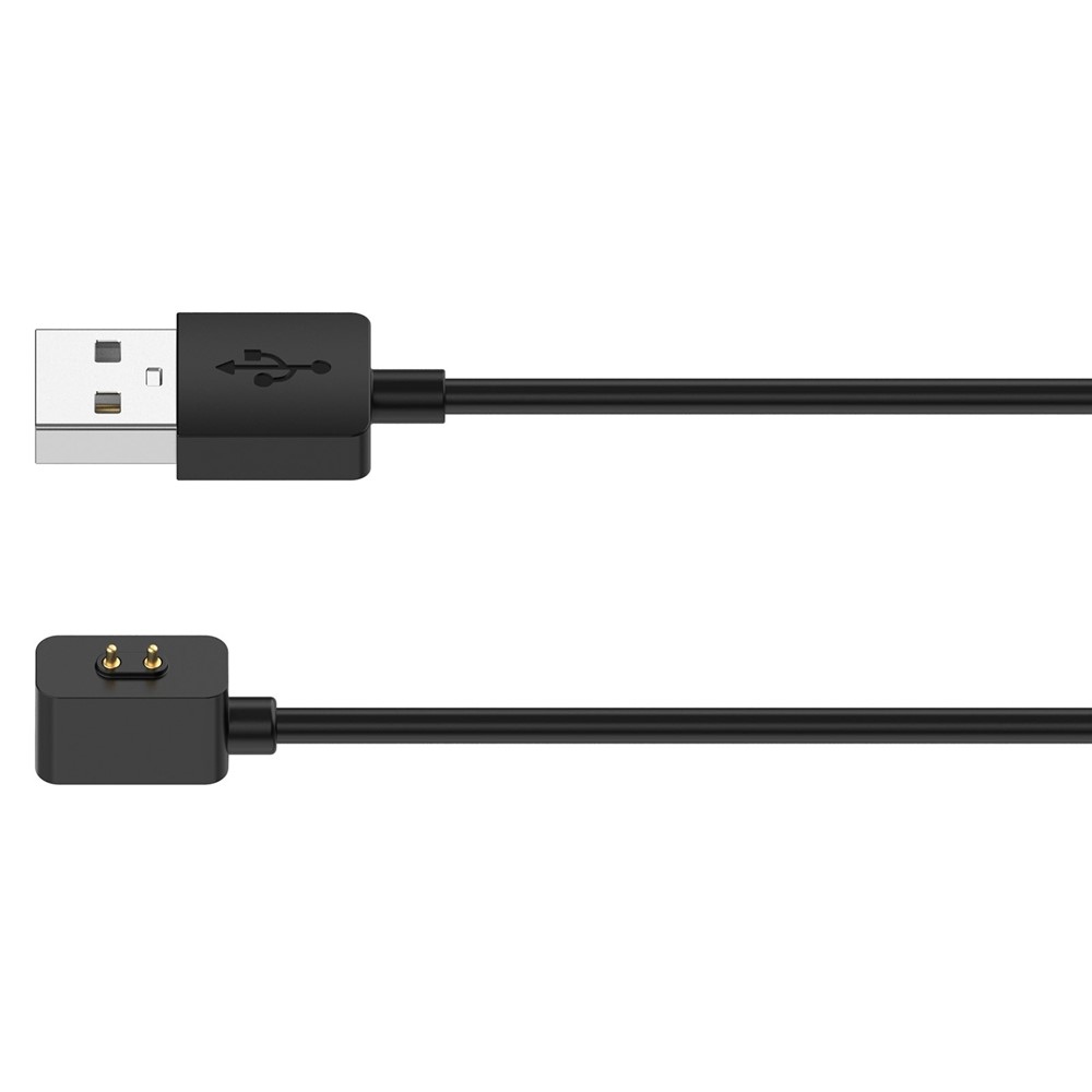 USB-A nabíjací kábel Pro Xiaomi Smart Band 9 Pro/Redmi Watch 4 60cm - čierny