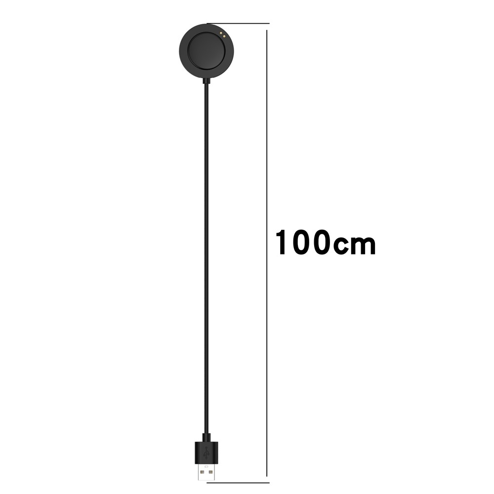 USB-A nabíjací kábel Pro Xiaomi Watch 5 1m - čierny