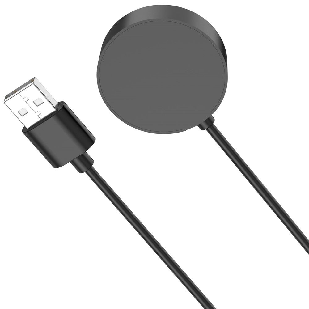 USB-A nabíjací kábel Pro Xiaomi Watch S4 47mm/41mm 1m - čierny
