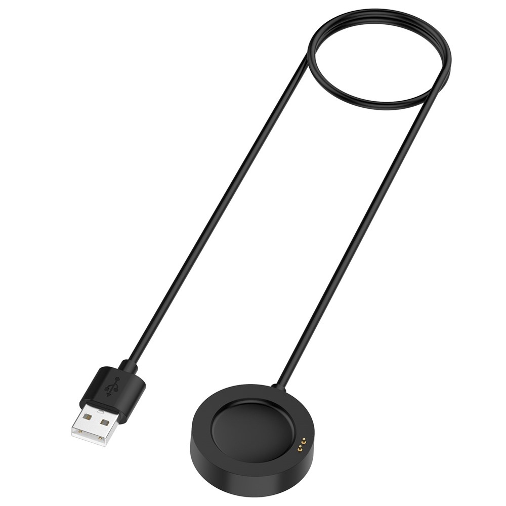USB-A nabíjací kábel Pro Xiaomi Watch S4 47mm/41mm 1m - čierny