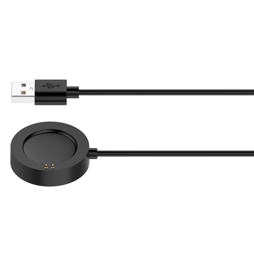 USB-A nabíjací kábel Pro Xiaomi Watch S4 47mm/41mm 1m - čierny