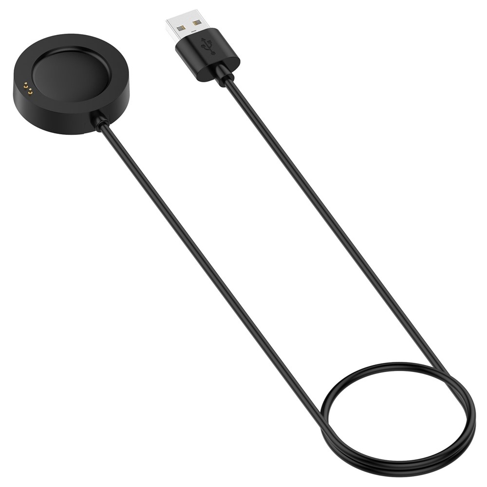 USB-A nabíjací kábel Pro Xiaomi Watch S4 47mm/41mm 1m - čierny
