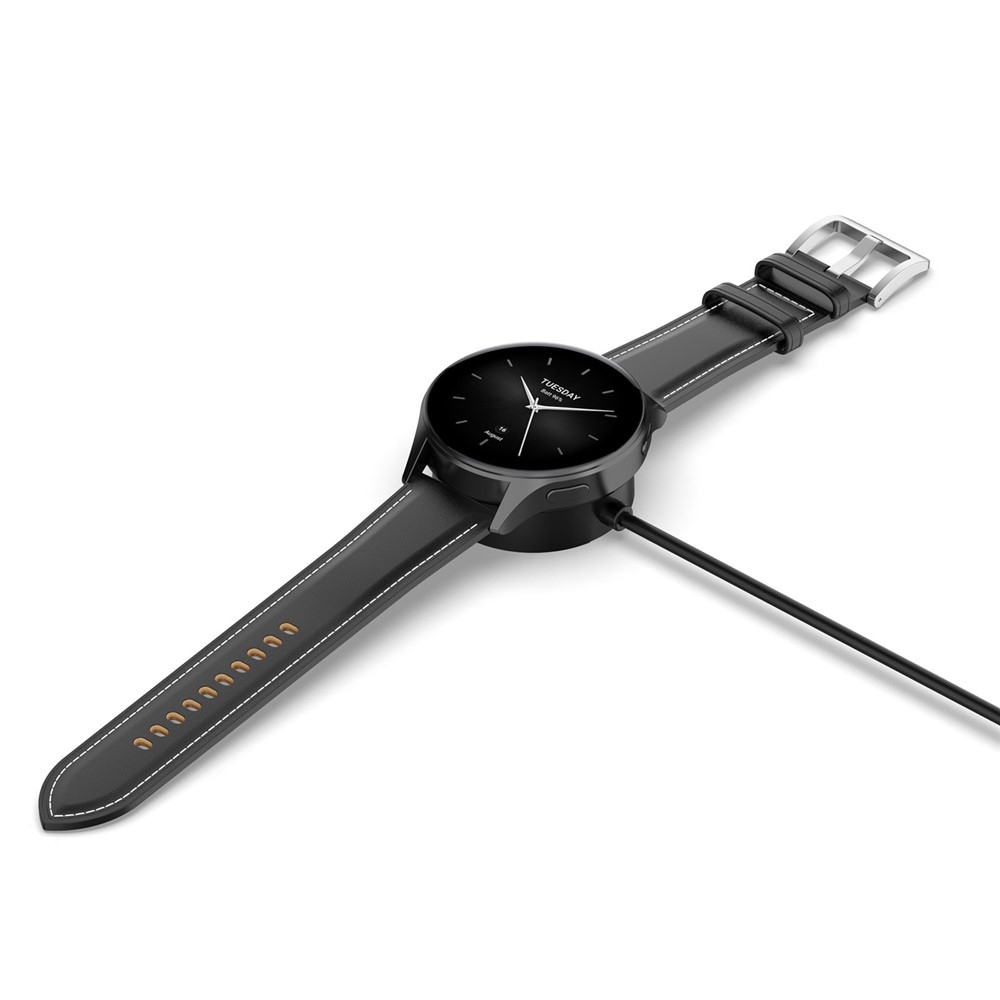 USB-A nabíjací kábel Pro Xiaomi Watch S4 47mm/41mm 1m - čierny