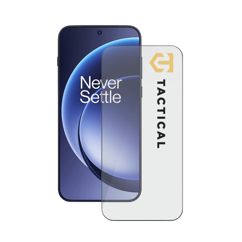 Taktický sklenený štít 5D sklo pre OnePlus 15 Black