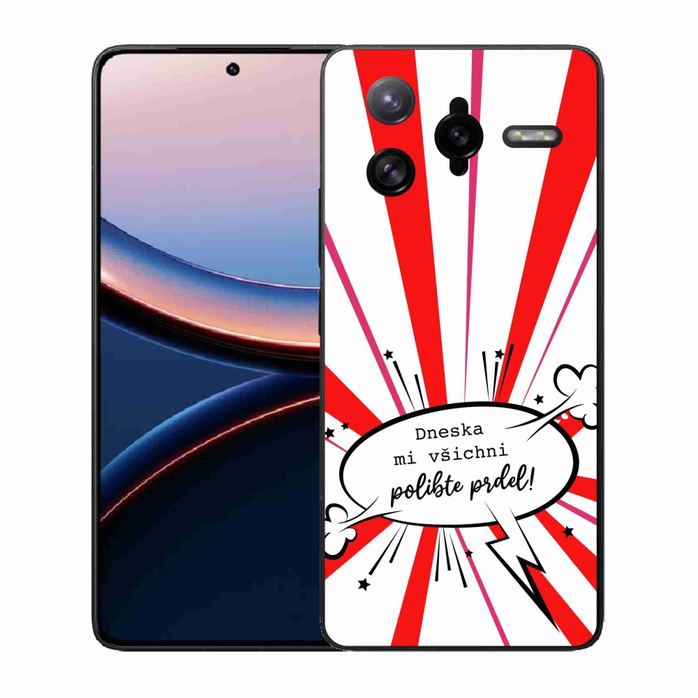 Gélový kryt mmCase na Xiaomi Poco F7 Ultra - vtipný text 15 biele pozadie