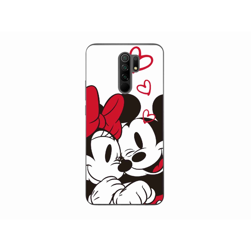 Gélový kryt mmCase na Xiaomi Redmi 9 - minnie a mickey