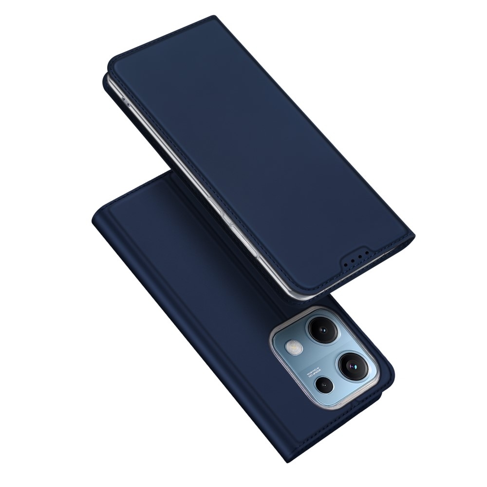 DUX knižkové púzdro na Xiaomi Redmi Note 14S - tmavomodré
