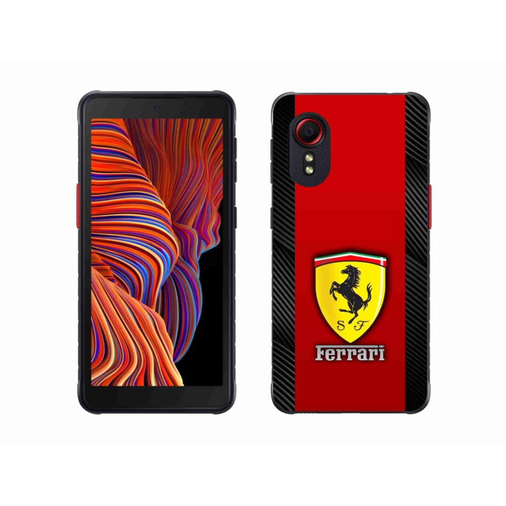 Gélový kryt mmCase na Samsung Galaxy Xcover 5 - ferrari