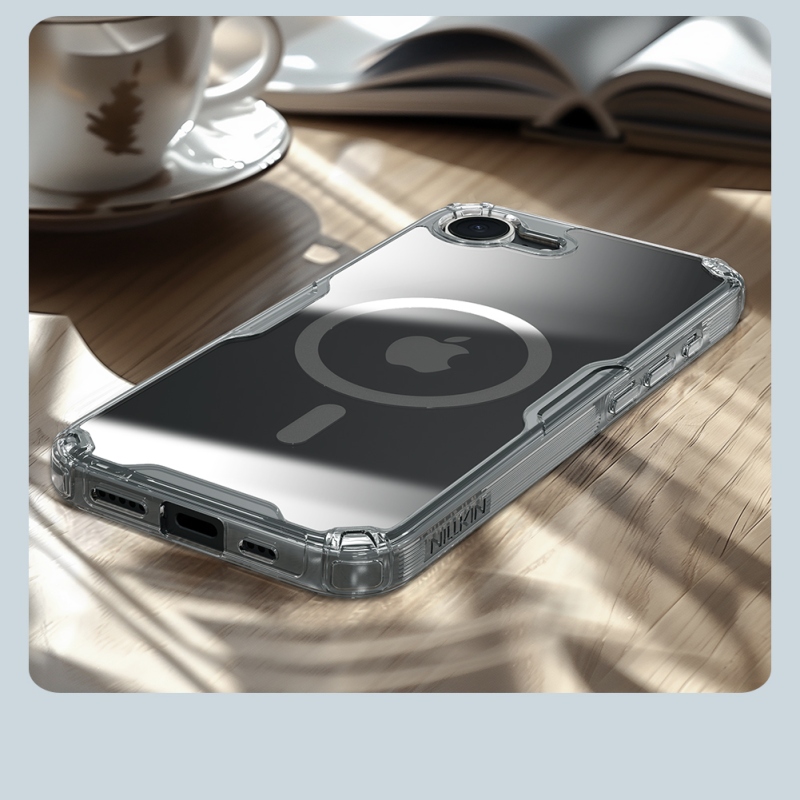 Nillkin Nature TPU PRO Magnetic Kryt pre Apple iPhone 16e Transparent