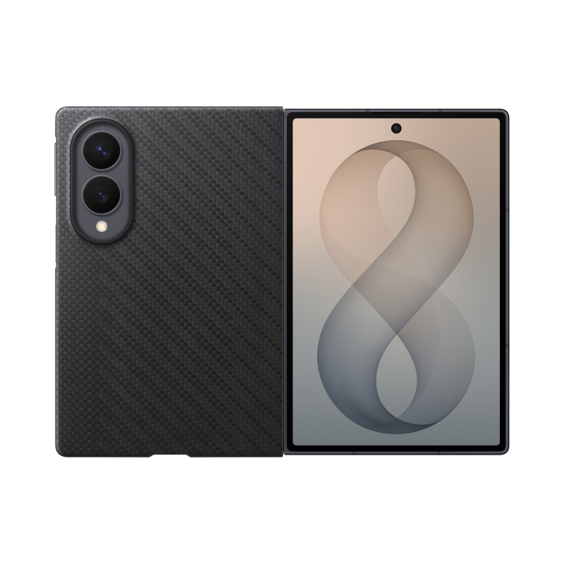 EF-KF971SBE Samsung Carbon – magnetický obal pre Galaxy Z Fold 8, čierny