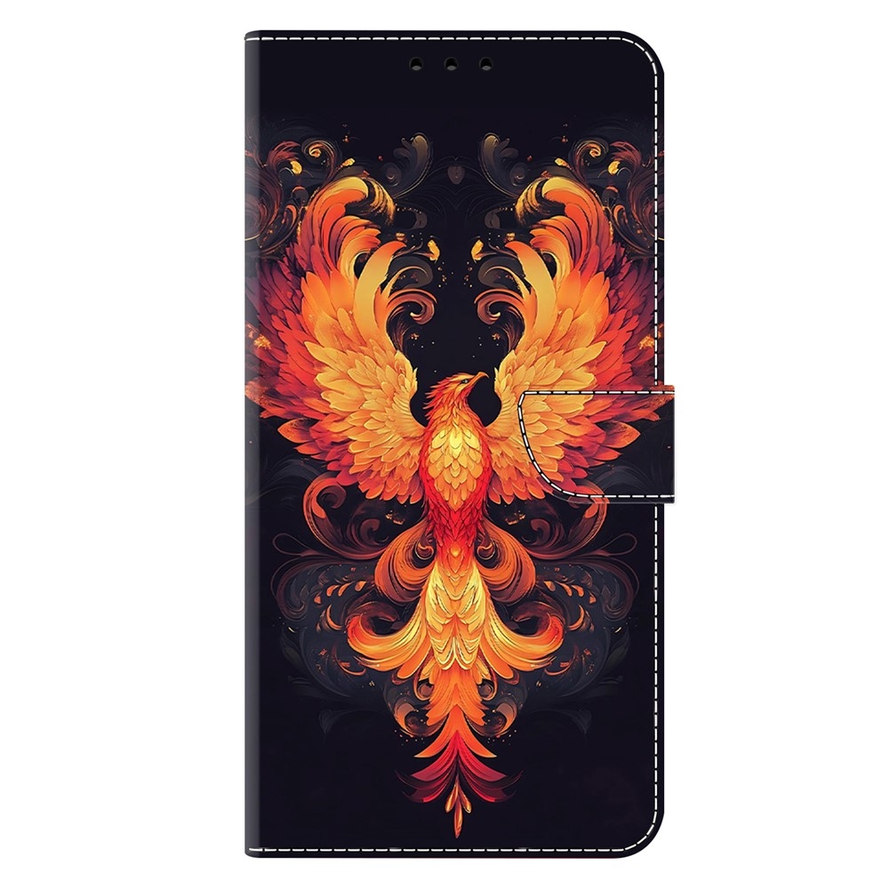 Firmly knižkové púzdro na Samsung Galaxy A17 5G/A26 5G - ohnivý vták