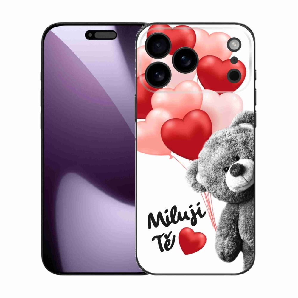 Gélový kryt mmCase na iPhone 17 Pro Max - milujem Ťa