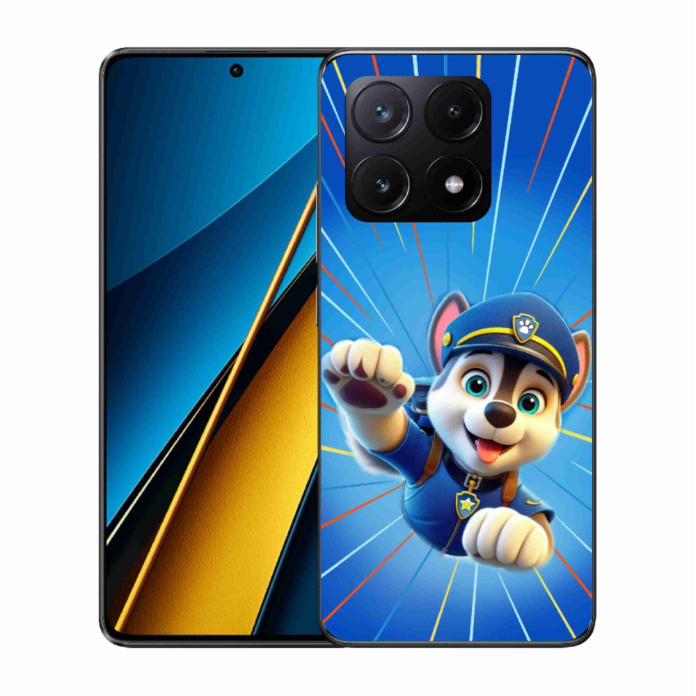 Gélový kryt mmCase na Xiaomi Poco X6 Pro 5G - labková patrola 2