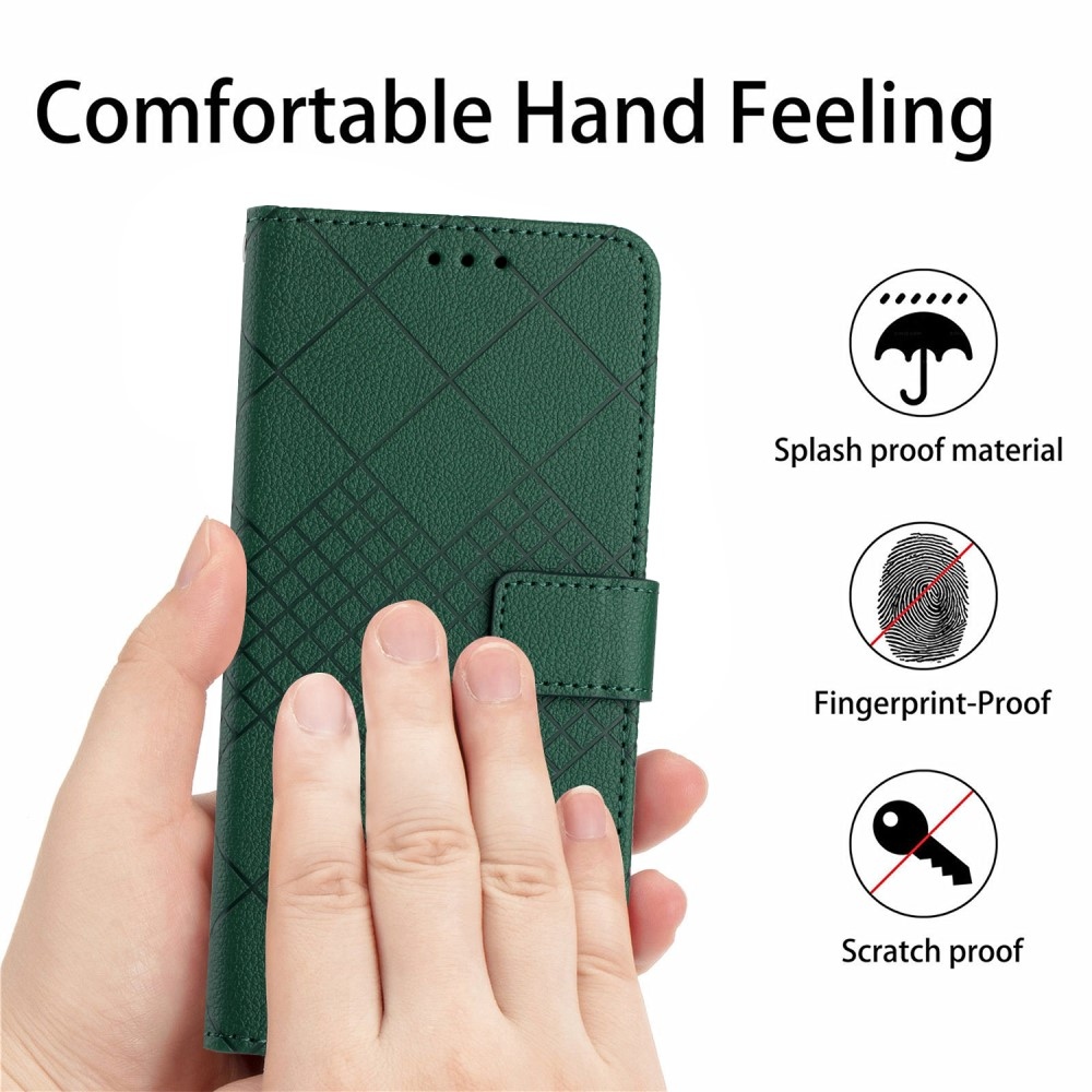 Folio knižkové púzdro na Xiaomi Redmi A5 (173.45x79.35x8.45mm) - zelené