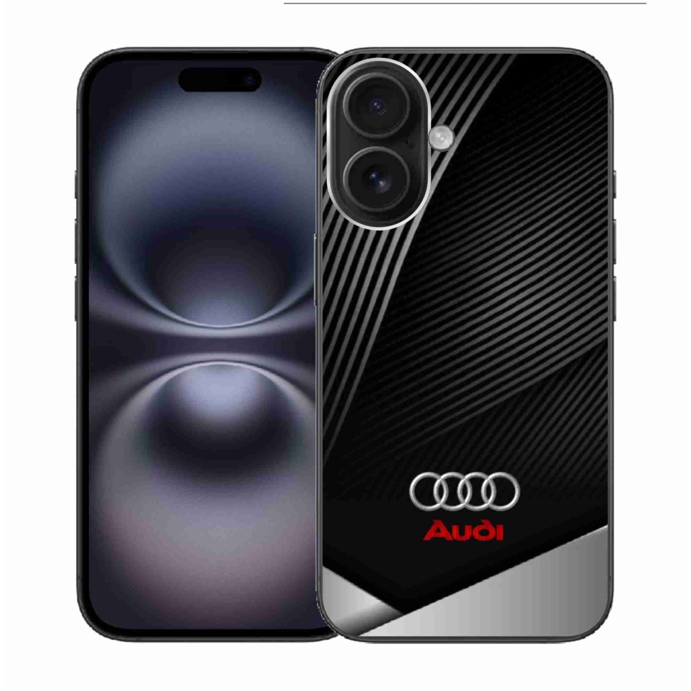 Gélový kryt mmCase na iPhone 16 - audi