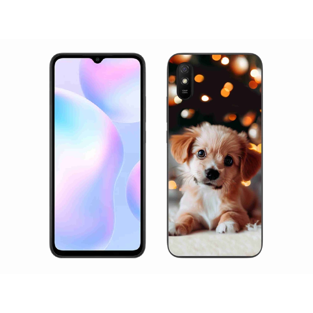 Gélový kryt mmCase na Xiaomi Redmi 9A - šteniatko