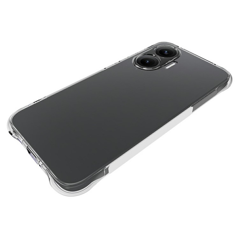 Priehľadný gélový obal s vystuženými rohmi na Xiaomi Poco F7 5G