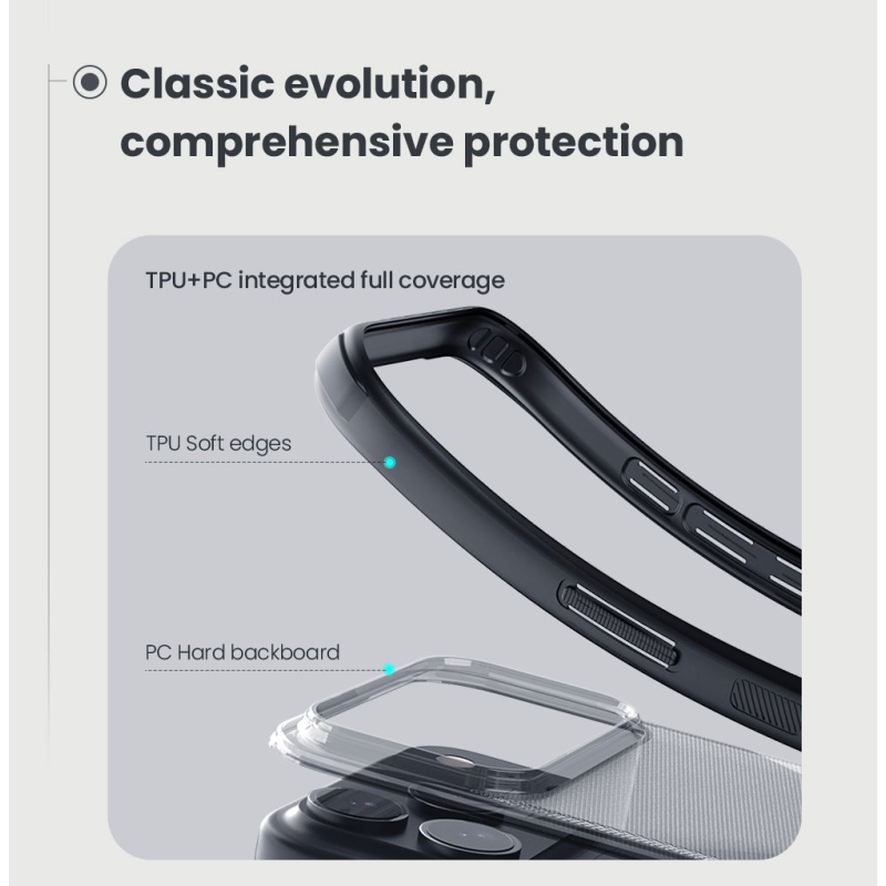 Nillkin Super Frosted PRO Zadný kryt pre Apple iPhone 17 Pro Max Transparent Black