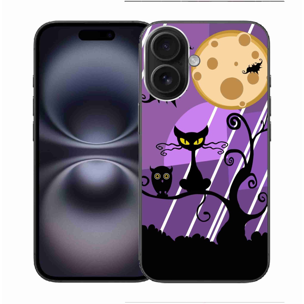 Gélový kryt mmCase na iPhone 16 - halloween