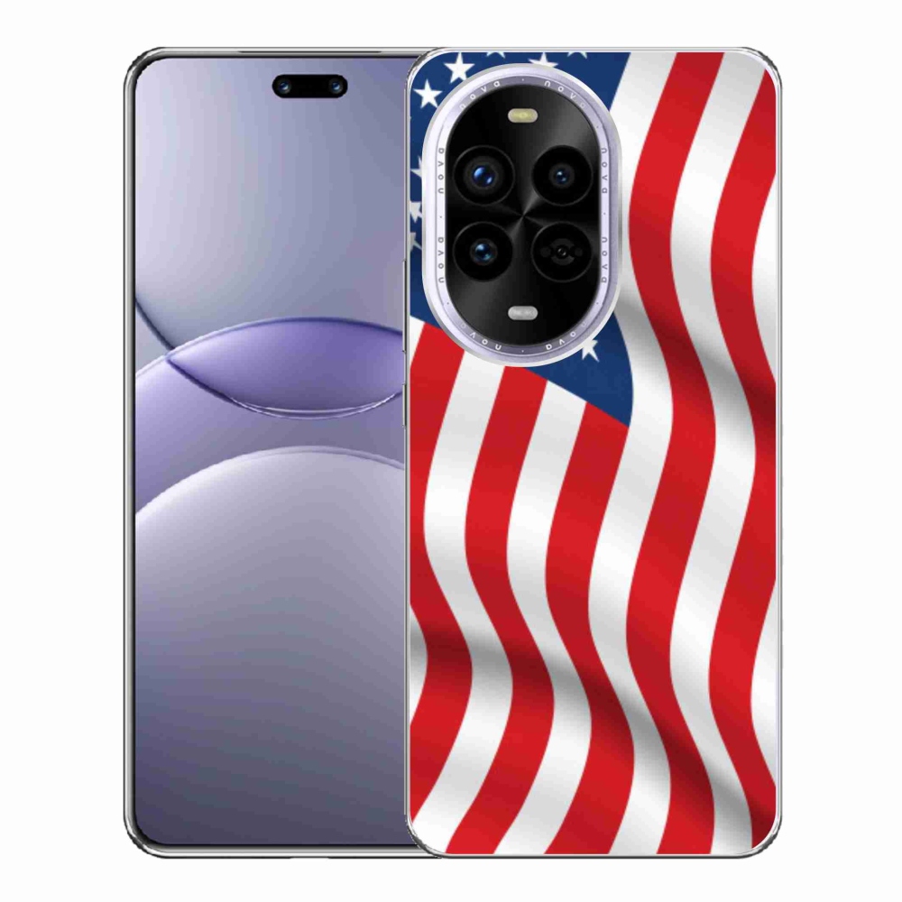 Gélový kryt mmCase na Huawei Nova 13 Pro 5G - USA vlajka