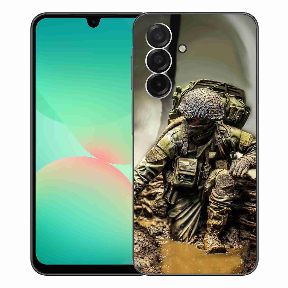 Gélový kryt mmCase na Samsung Galaxy A26 5G - vojak