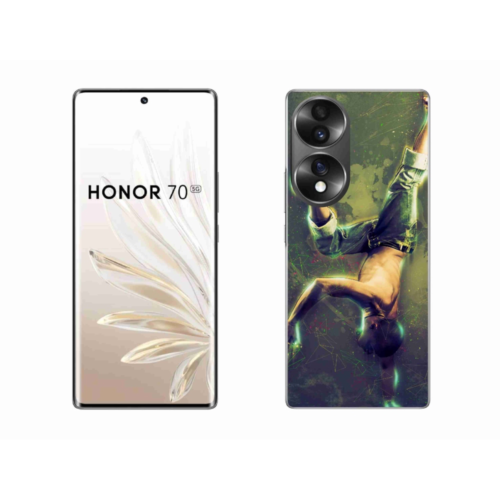 Gélový kryt mmCase na Honor 70 - breakdance