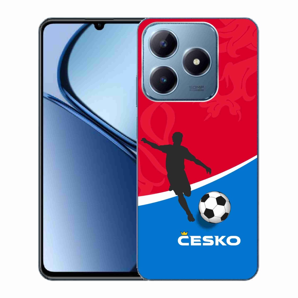 Gélový kryt mmCase na Realme C63 - futbal Česko