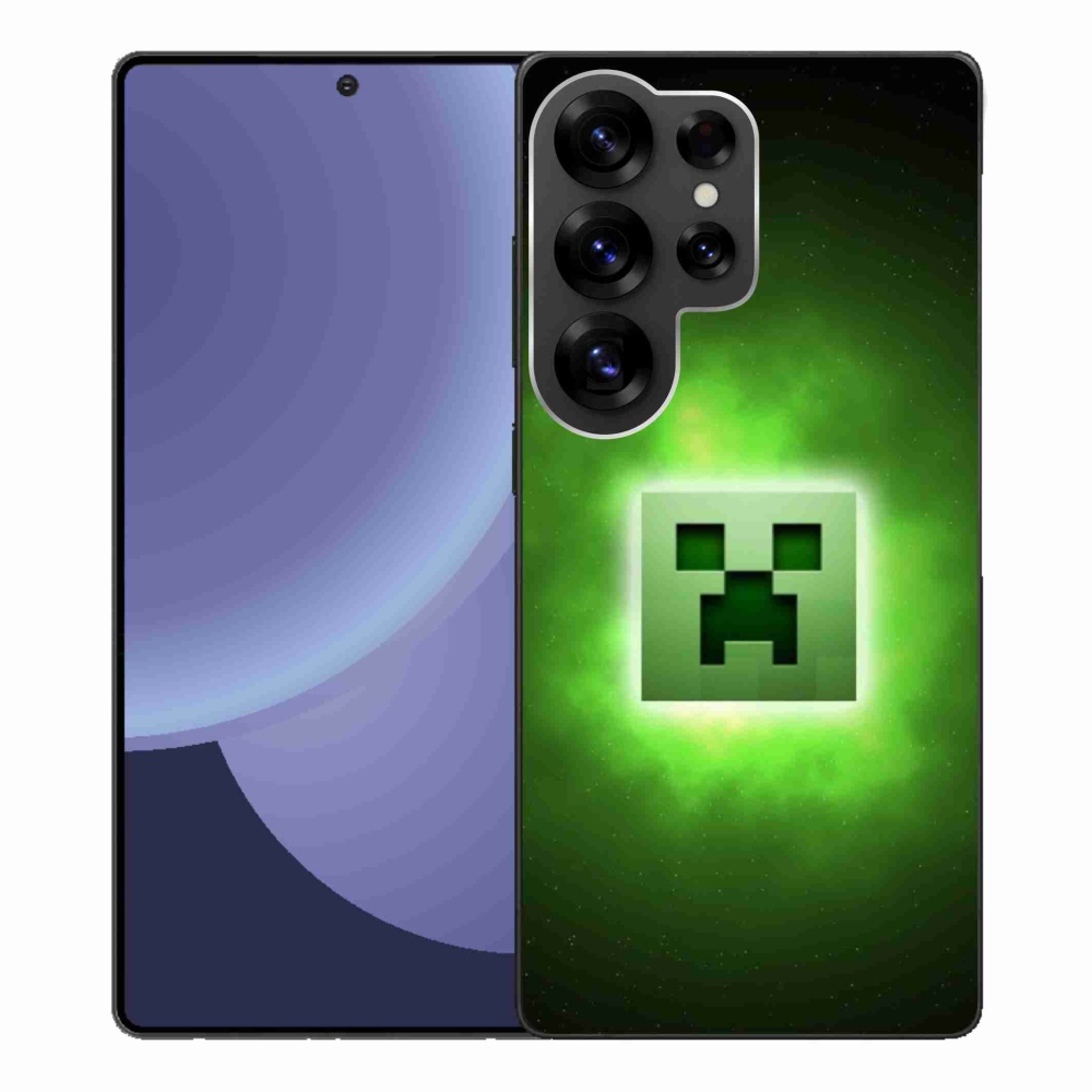 Gélový kryt mmCase na Samsung Galaxy S25 Ultra - minecraft