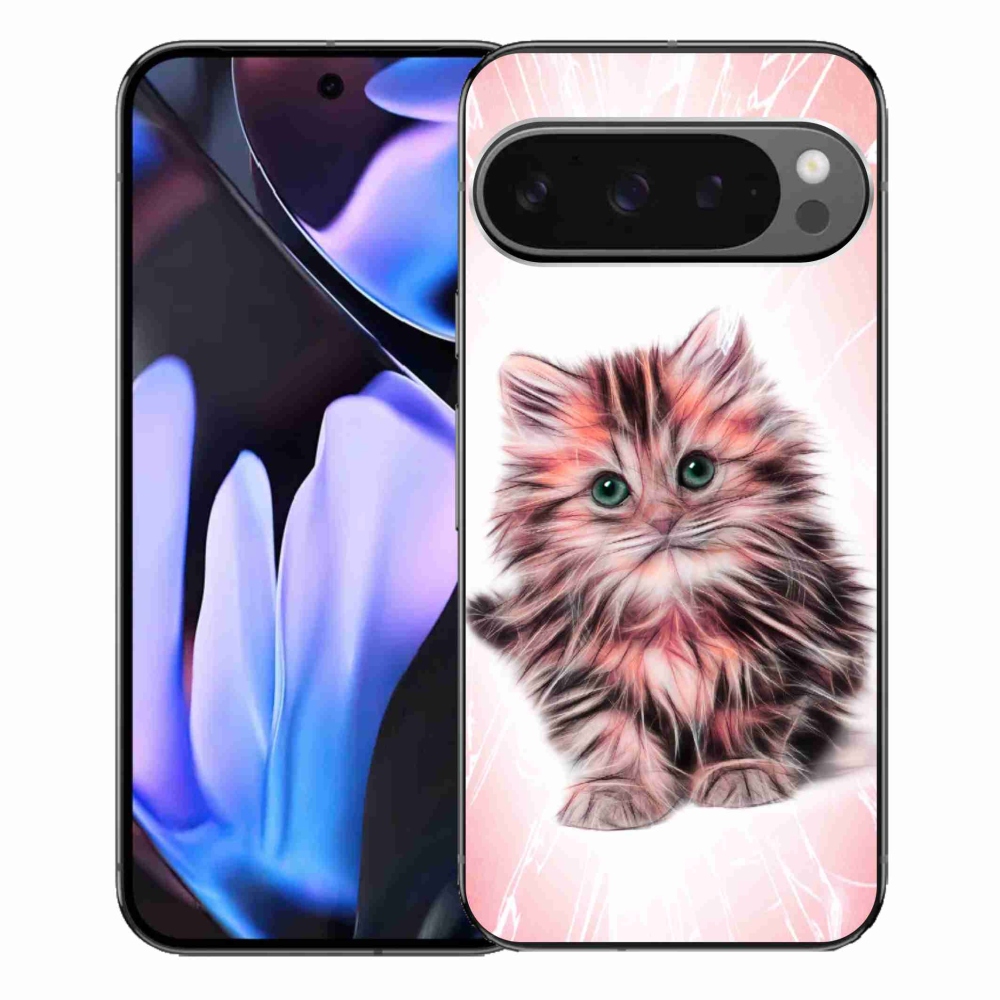 Gélový kryt mmCase na Google Pixel 9 Pro XL - roztomilé mačiatko