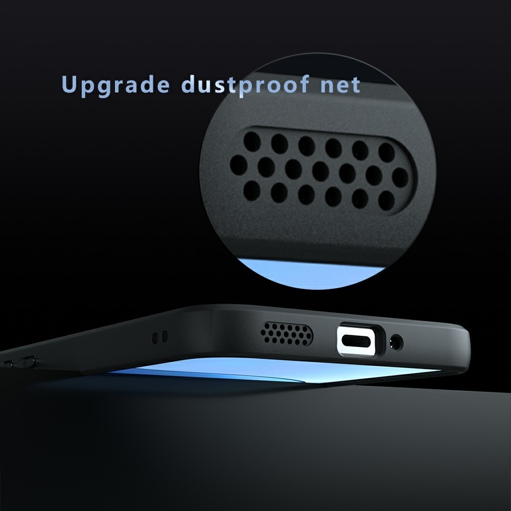 Case matný gélový obal s MagSafe na Xiaomi Poco F7 5G - čierny