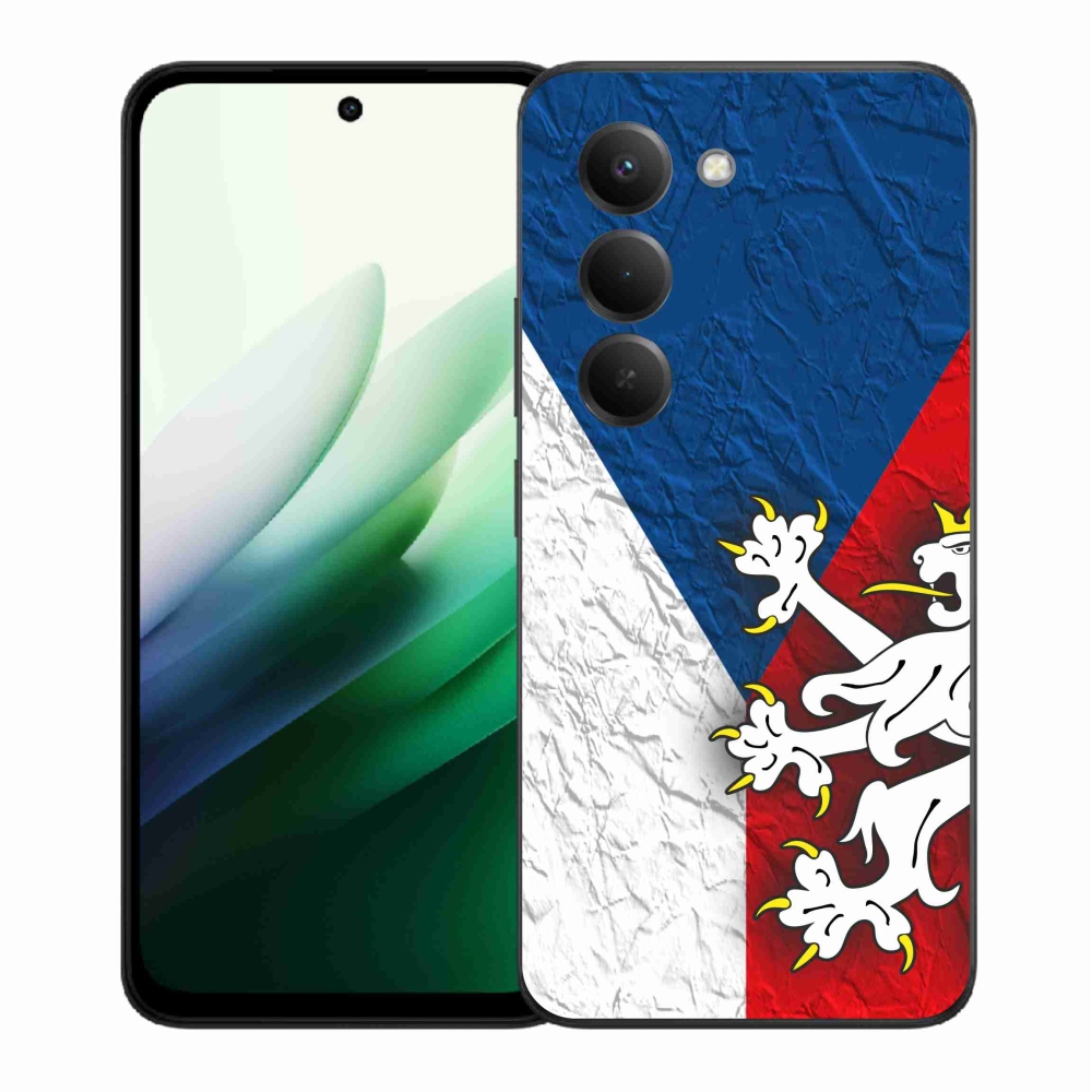Gélový kryt mmCase na Xiaomi Redmi 15 5G (169mm) - česká vlajka 1