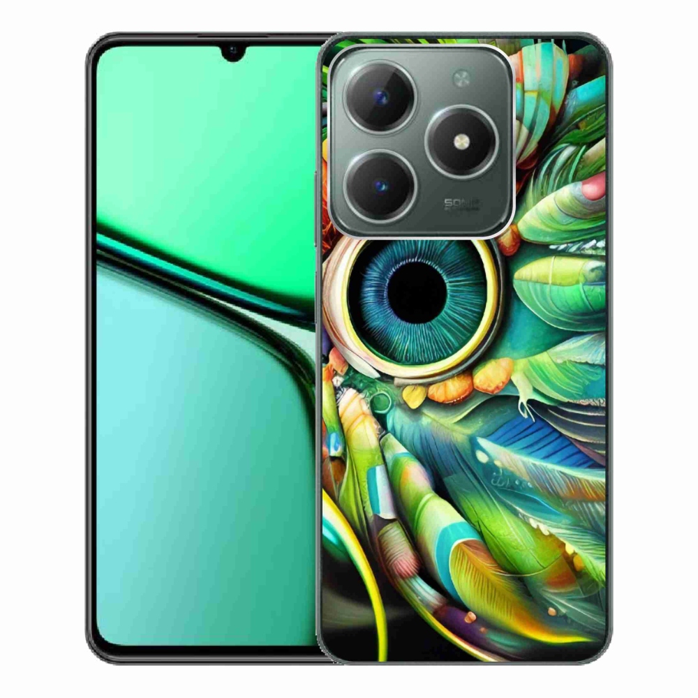 Gélový kryt mmCase na Realme C61 - abstraktný motív 18