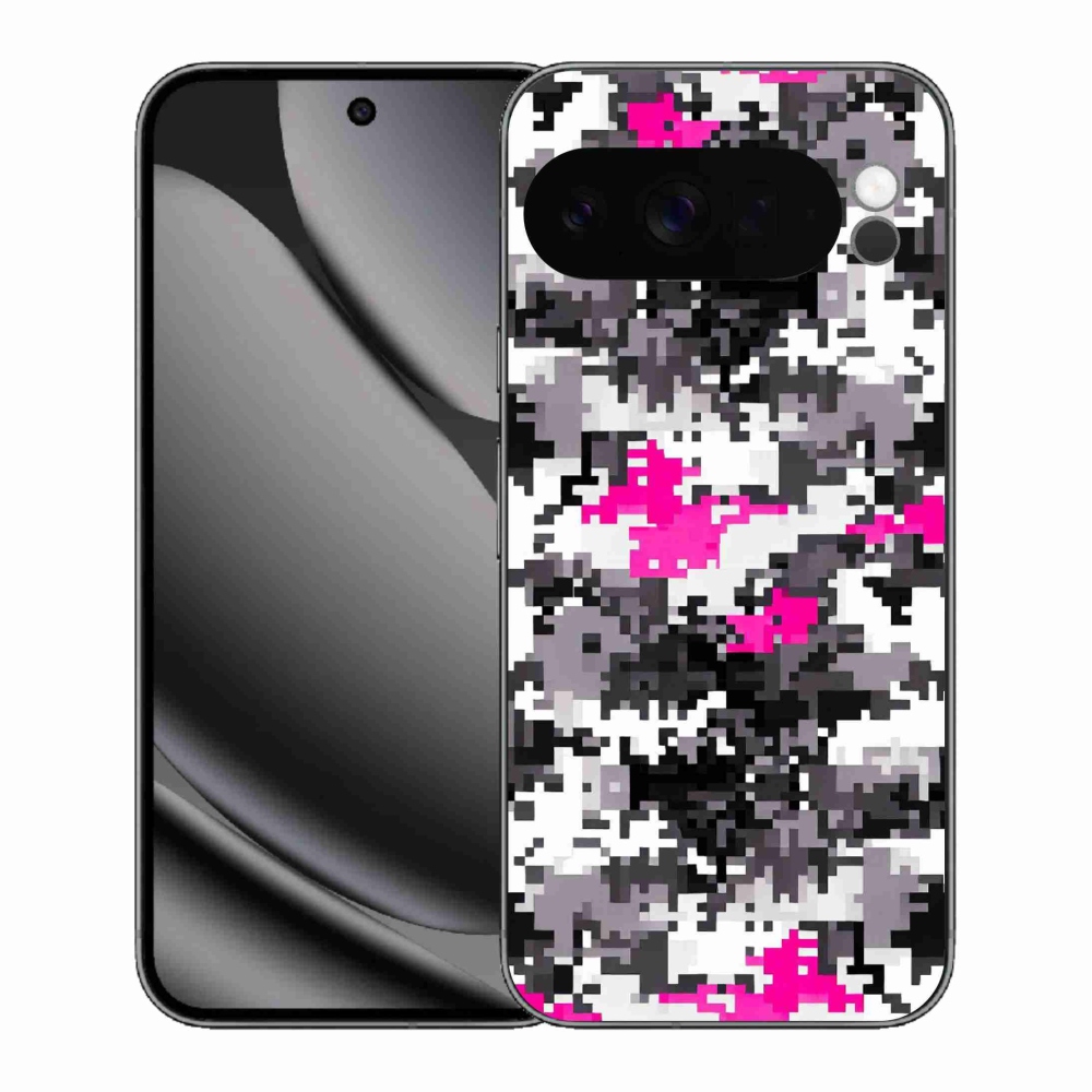 Gélový kryt mmCase na Google Pixel 10 Pro XL - maskáčový vzor 4